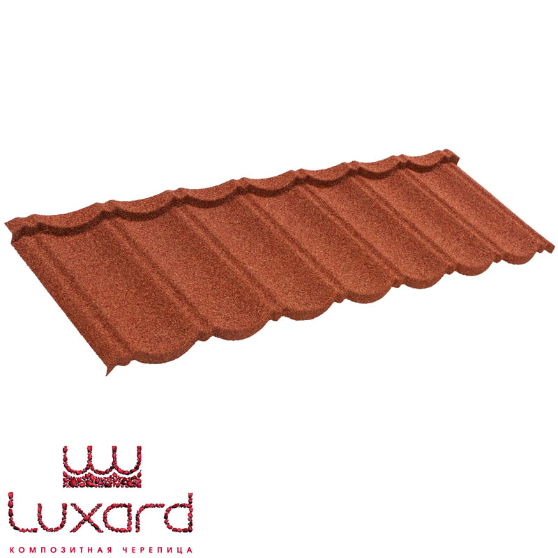 Композитная черепица Luxard Classic Коралл