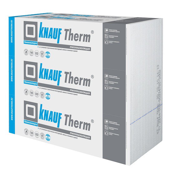 Пенопласт KNAUF Therm Стена PRO 1200x1000x50 мм (14.4 м²/0.72 м³/12 плит)