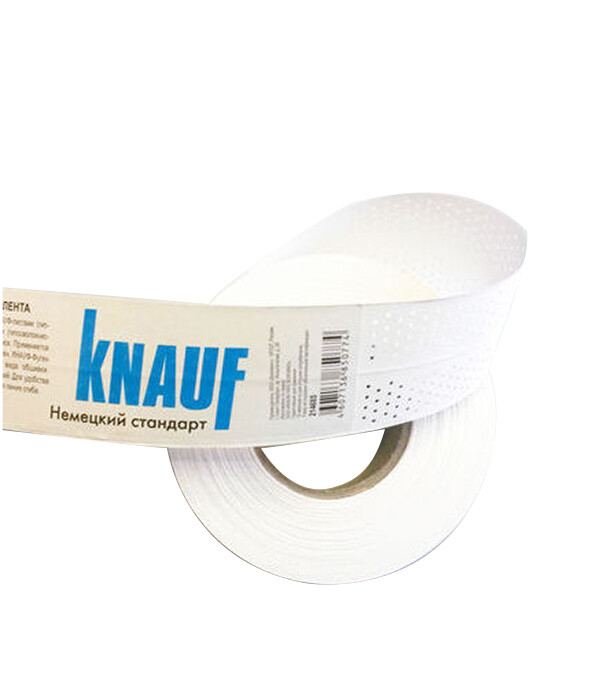 Лента бумажная для швов ГКЛ KNAUF 52 мм 150 м