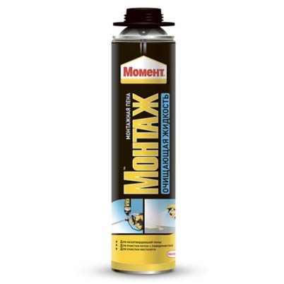Очиститель монтажной пены «МОМЕНТ Монтаж Cleaner» 500 мл