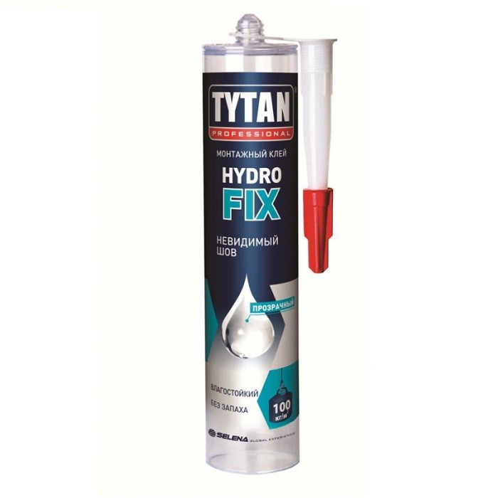 Клей монтажный «Tytan HydroFix Бесцветный» 310 мл