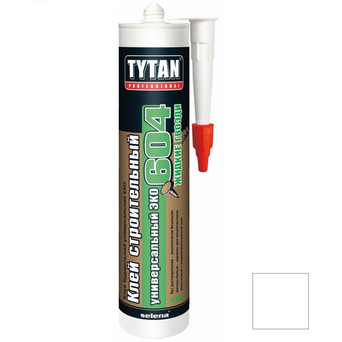 Клей строительный «Tytan Professional №604 ЭКО Супер-белый» 440 г