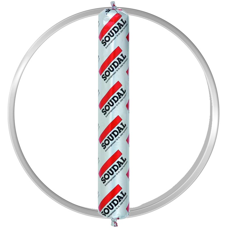 Герметик полиуретановый «SOUDAL Soudaflex 40 FC Белый» 600 мл