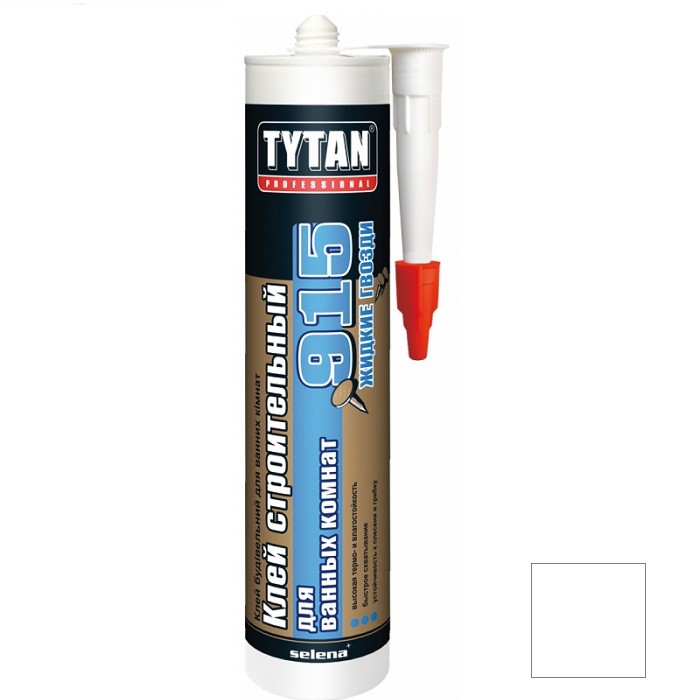 Клей строительный для ванных комнат «Tytan Professional №915 Белый» 440 г