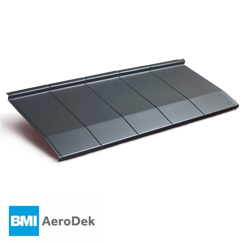 Композитная черепица AeroDek Quadro Графитовая