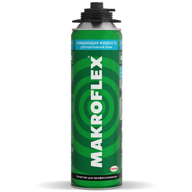 Очиститель монтажной пены «Очищающая жидкость MAKROFLEX» 500 мл