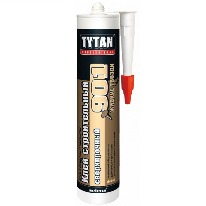 Клей строительный сверхпрочный «Tytan Professional №901 Бежевый» 380 г
