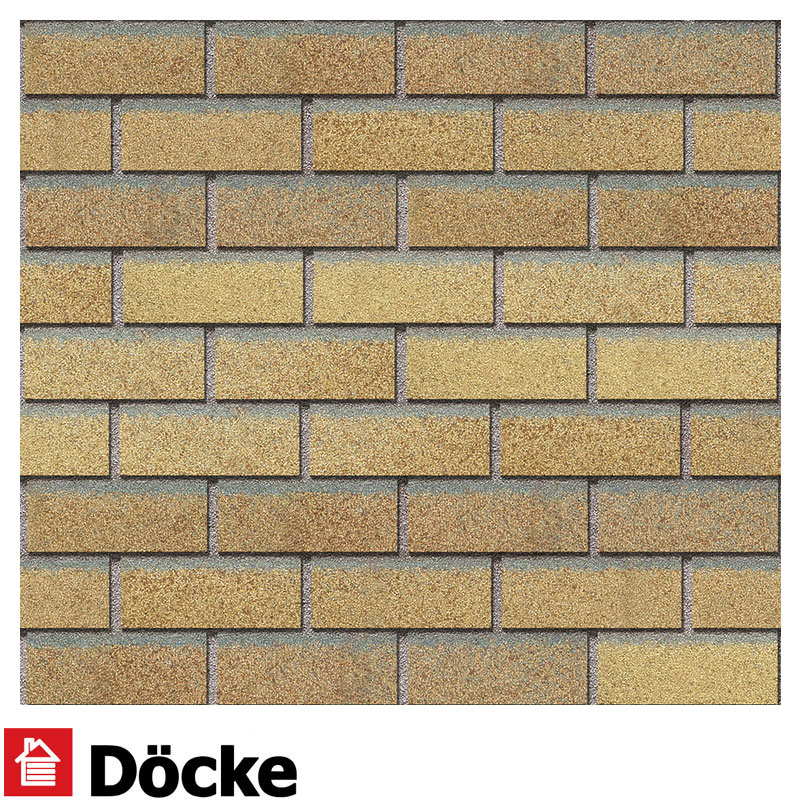 Плитка фасадная Docke PREMIUM BRICK цвет Янтарный 1000х250 х 3 мм